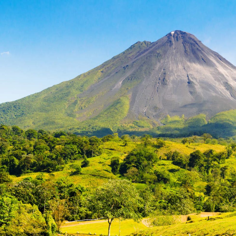 Volcán Arenal en Costa Rica